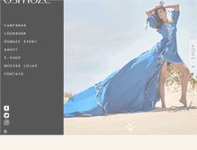 Tablet Screenshot of osmoze.com.br